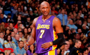 Lamar Odom con los Lakers