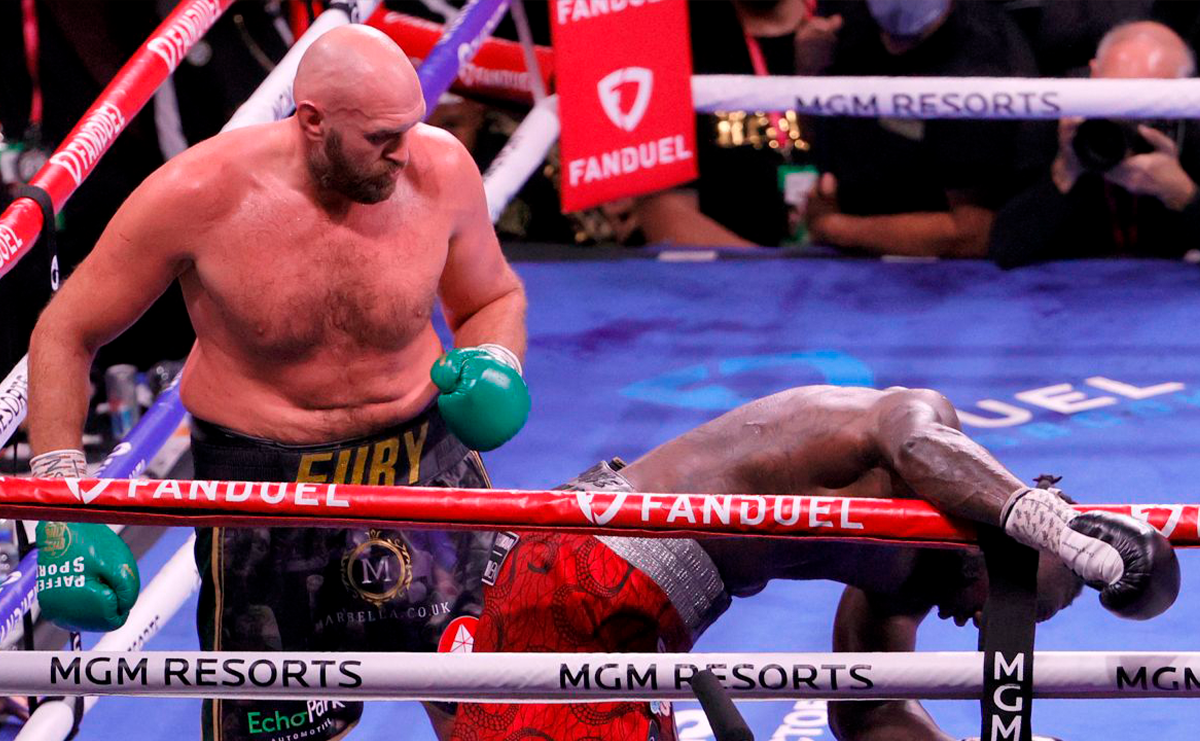 Tyson Fury y Deontay Wilder